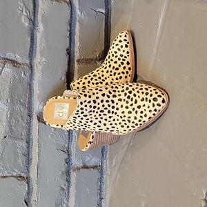 Dolce Vita Filomina haircalf animal print slip-on size 7